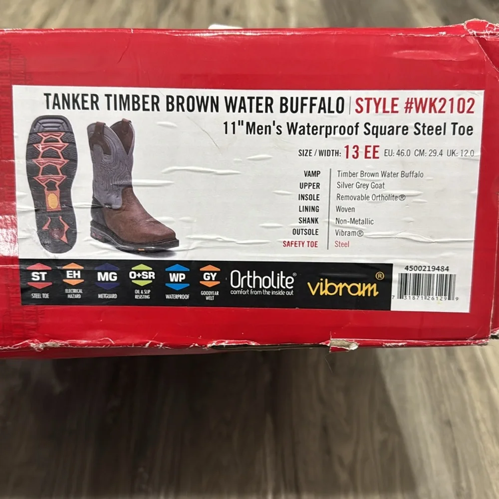 Justin Steel Toe Work Boot - Picture 10 of 10